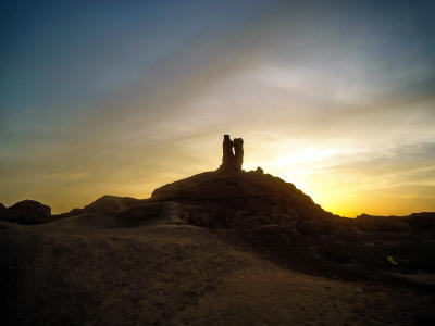 The ziggurat of the Ezida temple in Borsippa